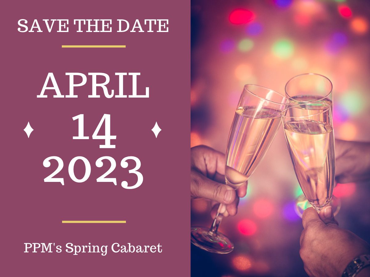 PPM cabaret 2023 save the date