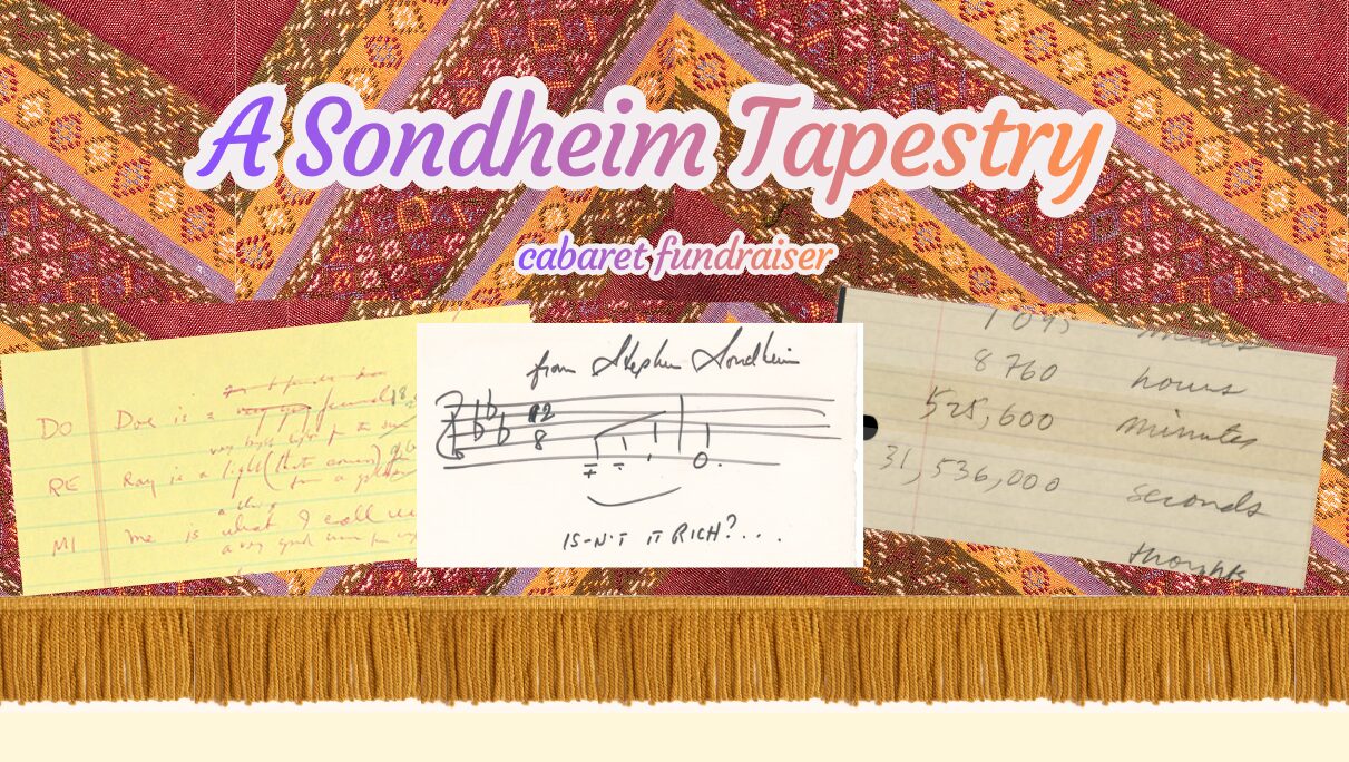 Sondheim Title with art